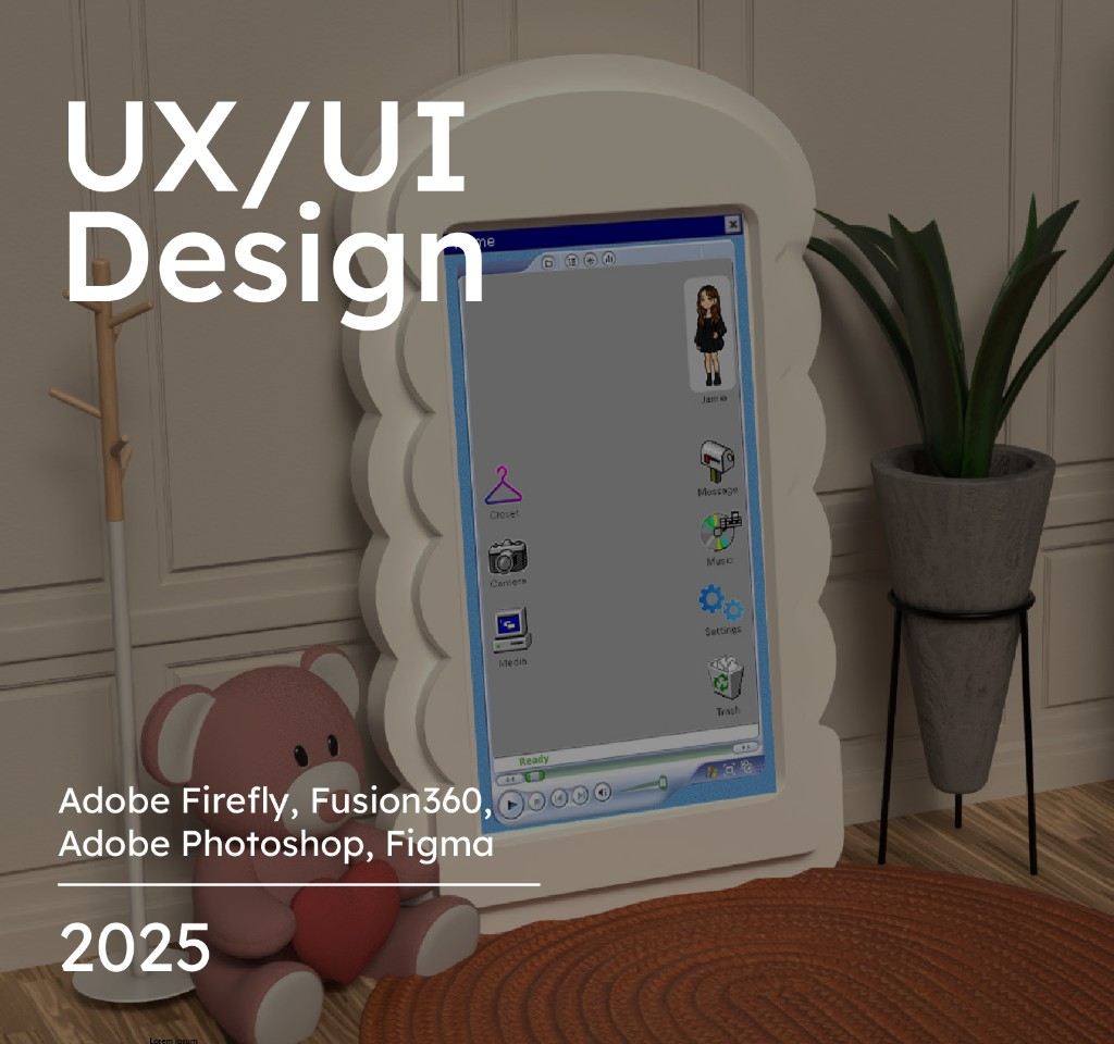 VYBE smart mirror project slide